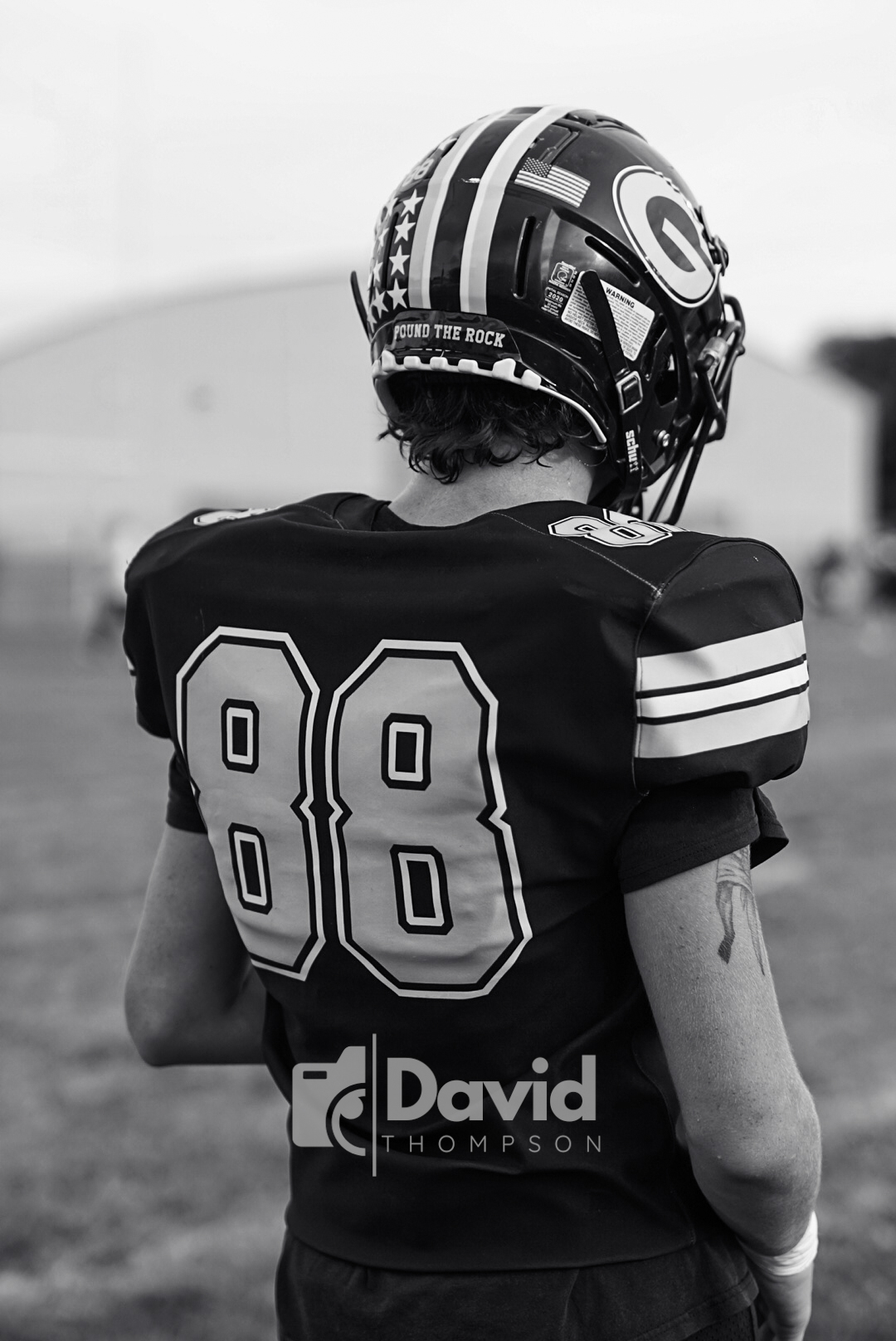 Picture of man in a football uniform